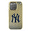 New York Yankees Linen Bling Phone Case for Apple iPhone - Sports Gifts, Sports Memorabilia, Sports Collectibles, Fan Shop