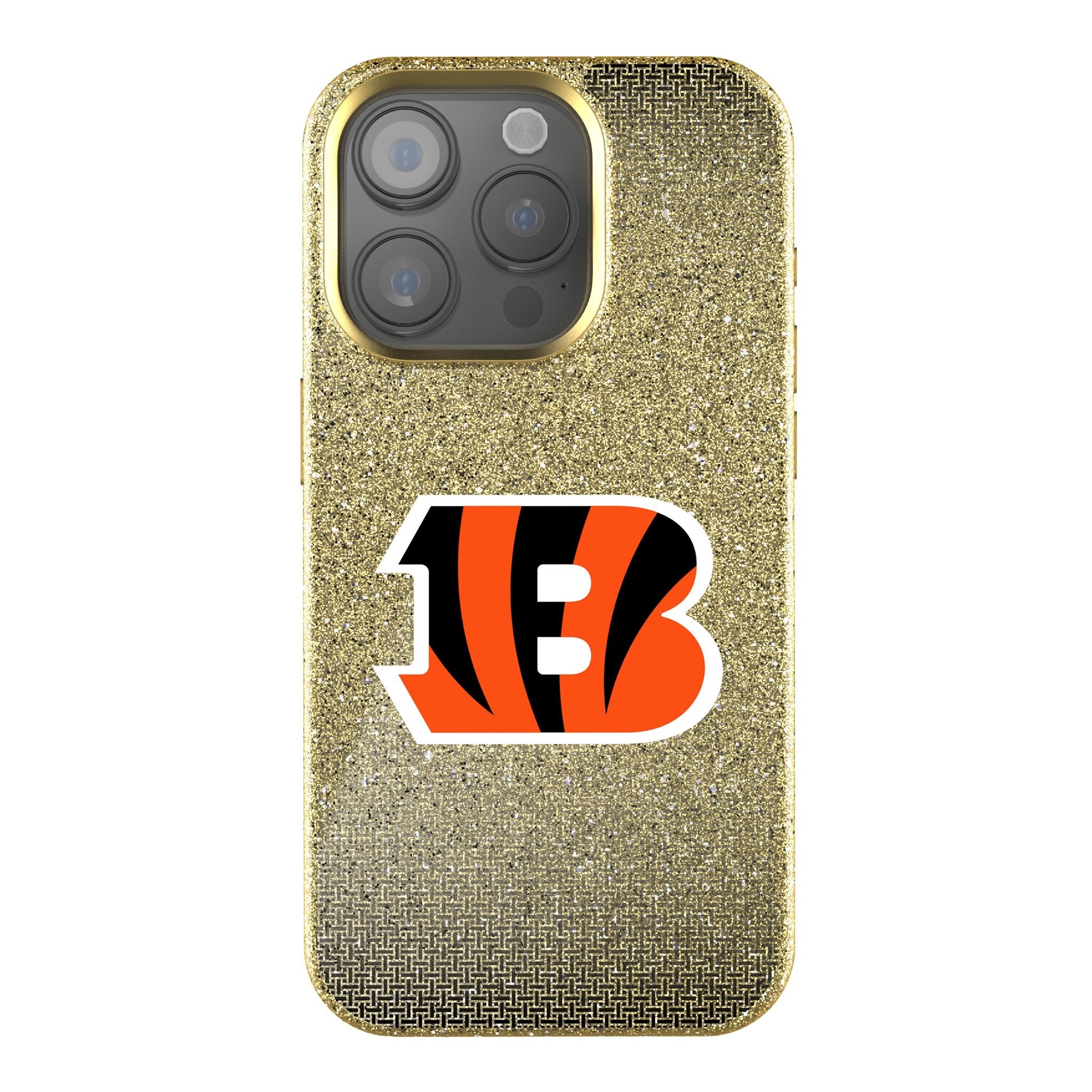 Cincinnati Bengals Linen Bling Phone Case for Apple iPhone - Sports Gifts, Sports Memorabilia, Sports Collectibles, Fan Shop
