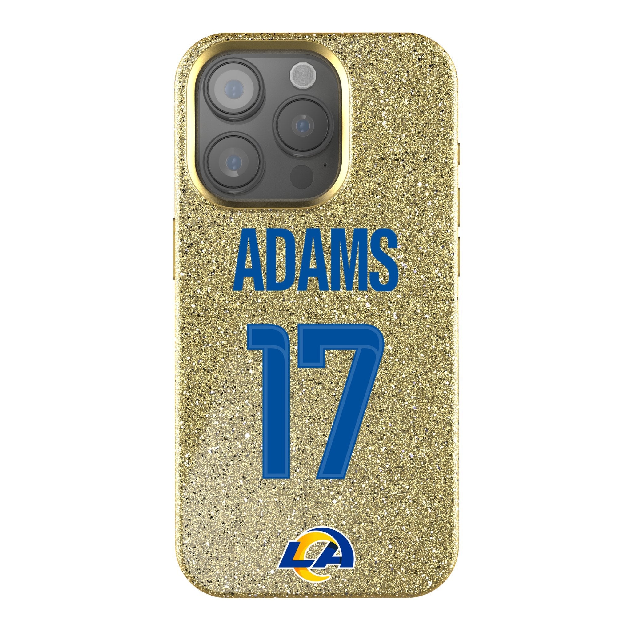 Davante Adams Los Angeles Rams 17 Game Tactic Bling Phone Case for Apple iPhone - Sports Gifts, Sports Memorabilia, Sports Collectibles, Fan Shop