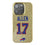 Josh Allen Buffalo Bills 17 Ready Bling Phone Case - Sports Gifts, Sports Memorabilia, Sports Collectibles, Fan Shop