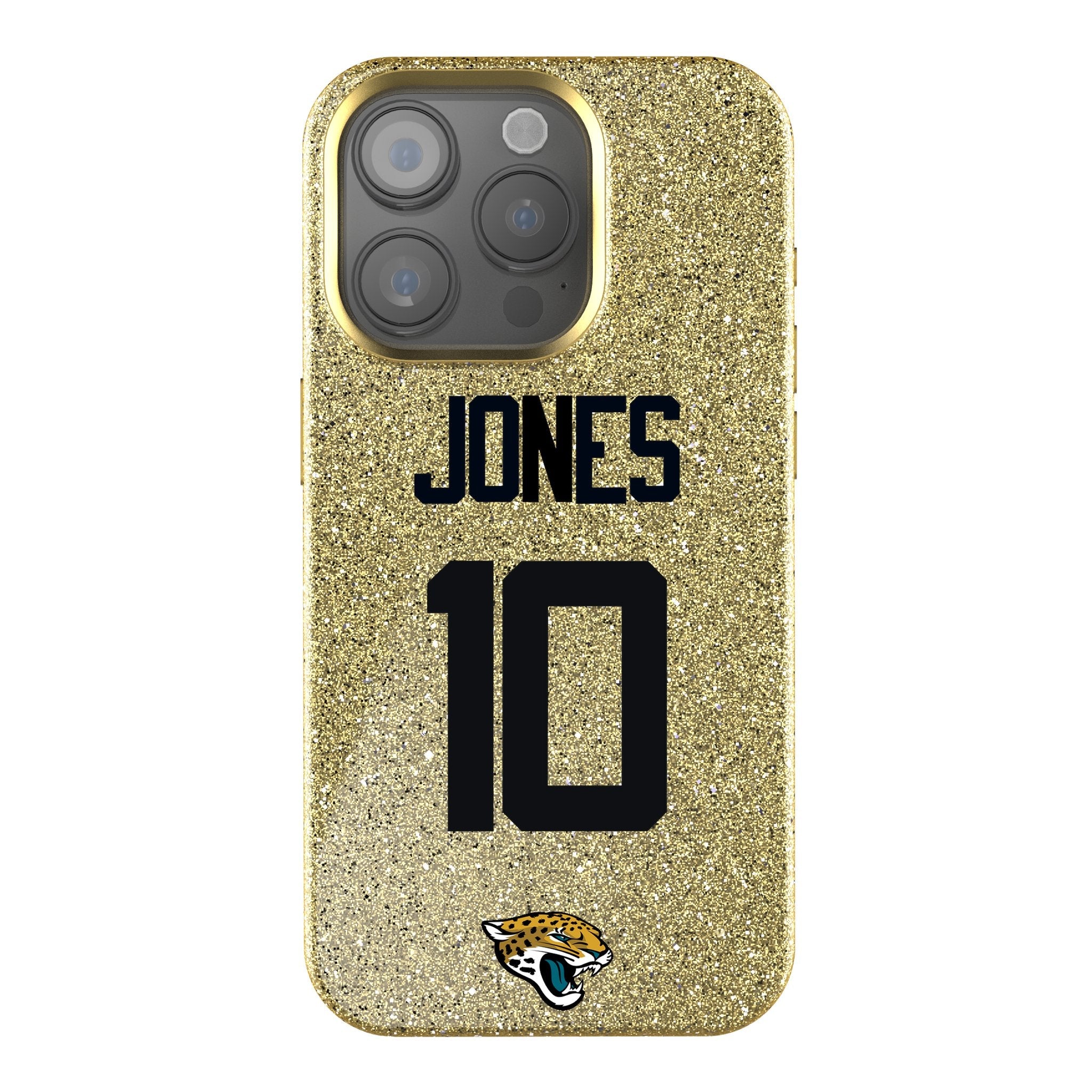 Mac Jones Jacksonville Jaguars 10 Ready Bling Phone Case - Sports Gifts, Sports Memorabilia, Sports Collectibles, Fan Shop