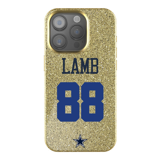 CeeDee Lamb Dallas Cowboys 88 Ready Bling Phone Case - Sports Gifts, Sports Memorabilia, Sports Collectibles, Fan Shop