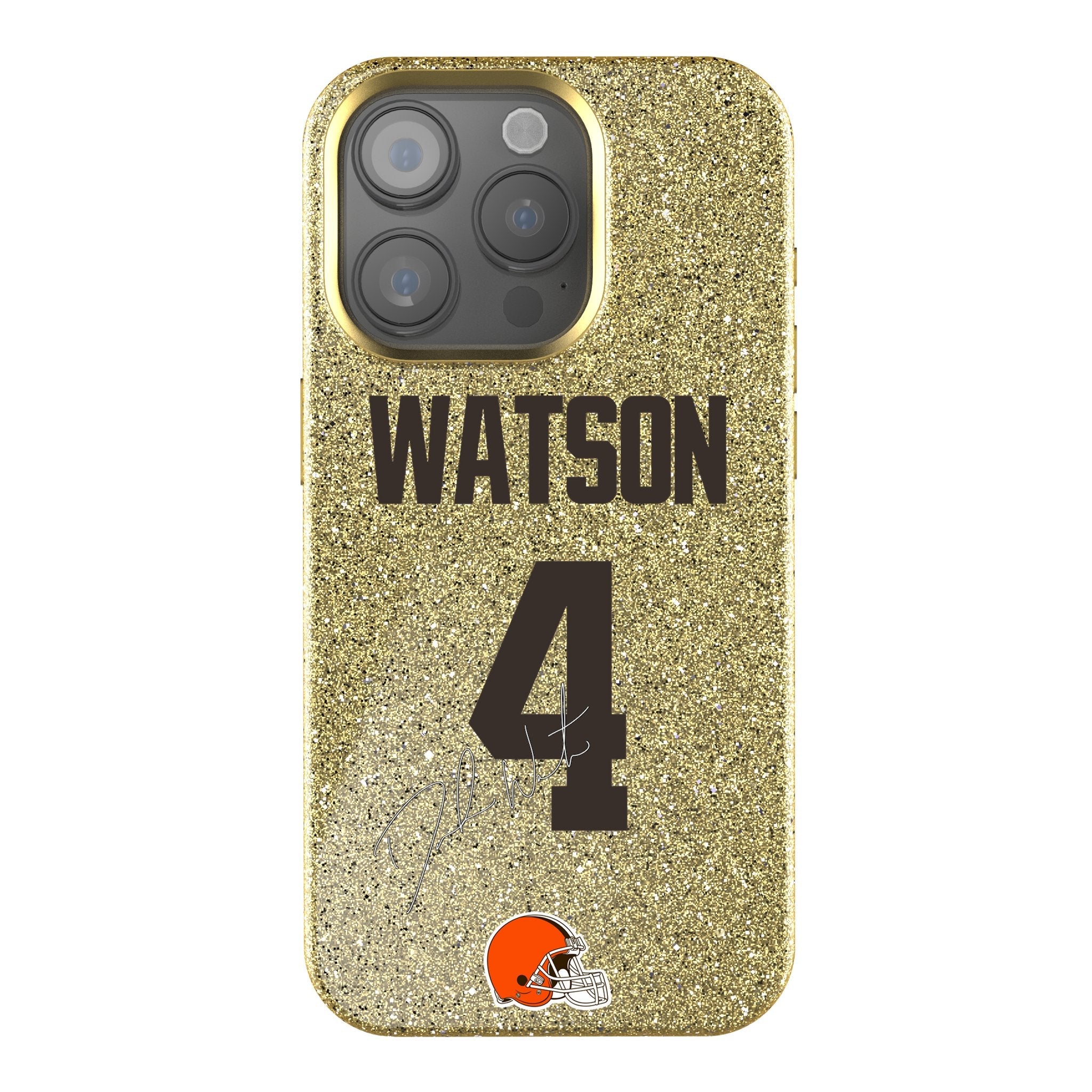 Deshaun Watson Cleveland Browns 4 Ready Bling Phone Case - Sports Gifts, Sports Memorabilia, Sports Collectibles, Fan Shop