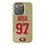 Nick Bosa San Francisco 49ers 97 Ready Bling Phone Case - Sports Gifts, Sports Memorabilia, Sports Collectibles, Fan Shop