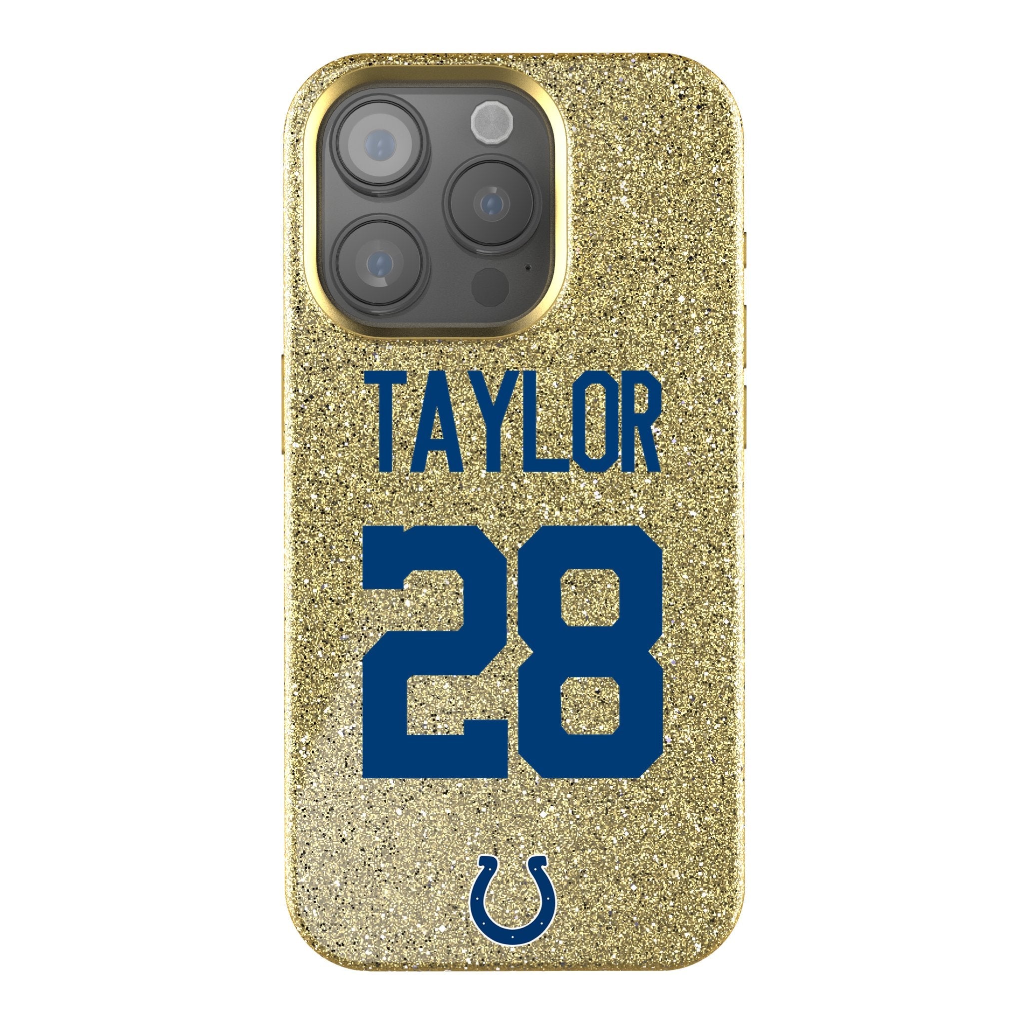 Jonathan Taylor Indianapolis Colts 28 Ready Bling Phone Case - Sports Gifts, Sports Memorabilia, Sports Collectibles, Fan Shop