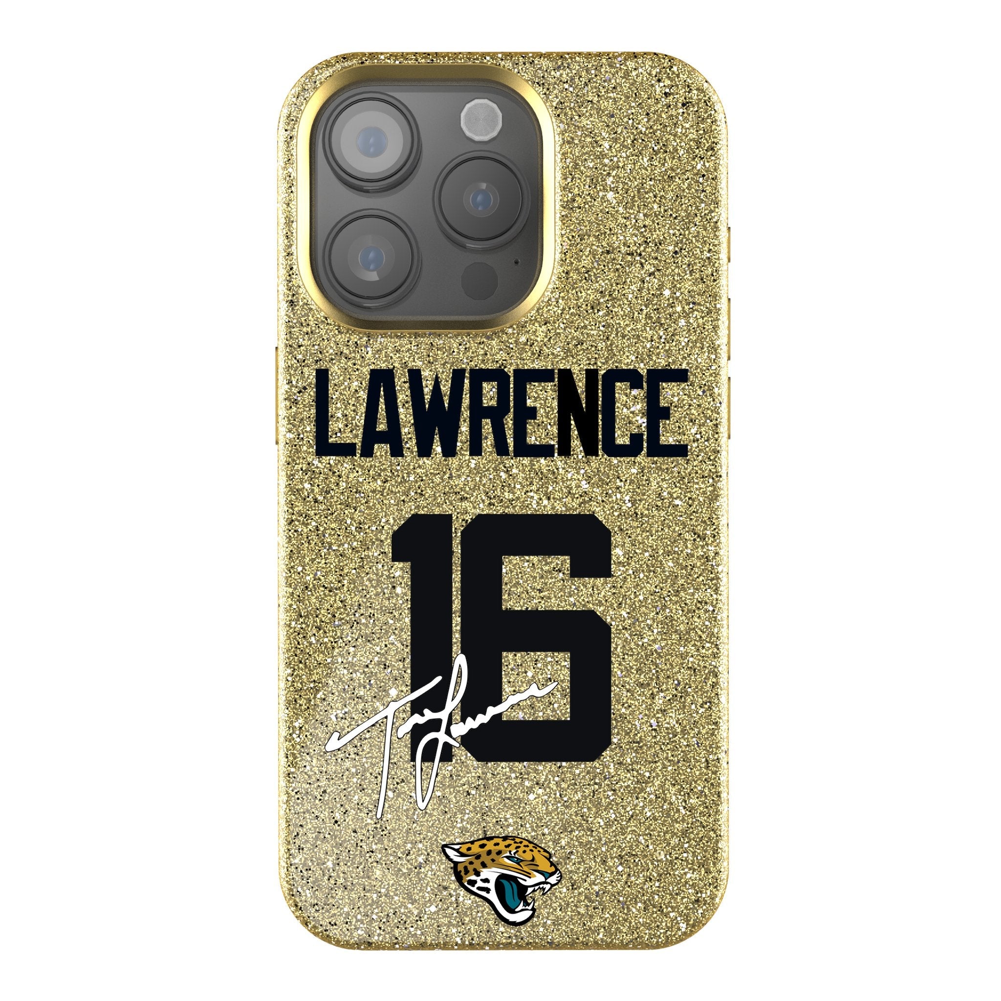 Trevor Lawrence Jacksonville Jaguars 16 Ready Bling Phone Case - Sports Gifts, Sports Memorabilia, Sports Collectibles, Fan Shop