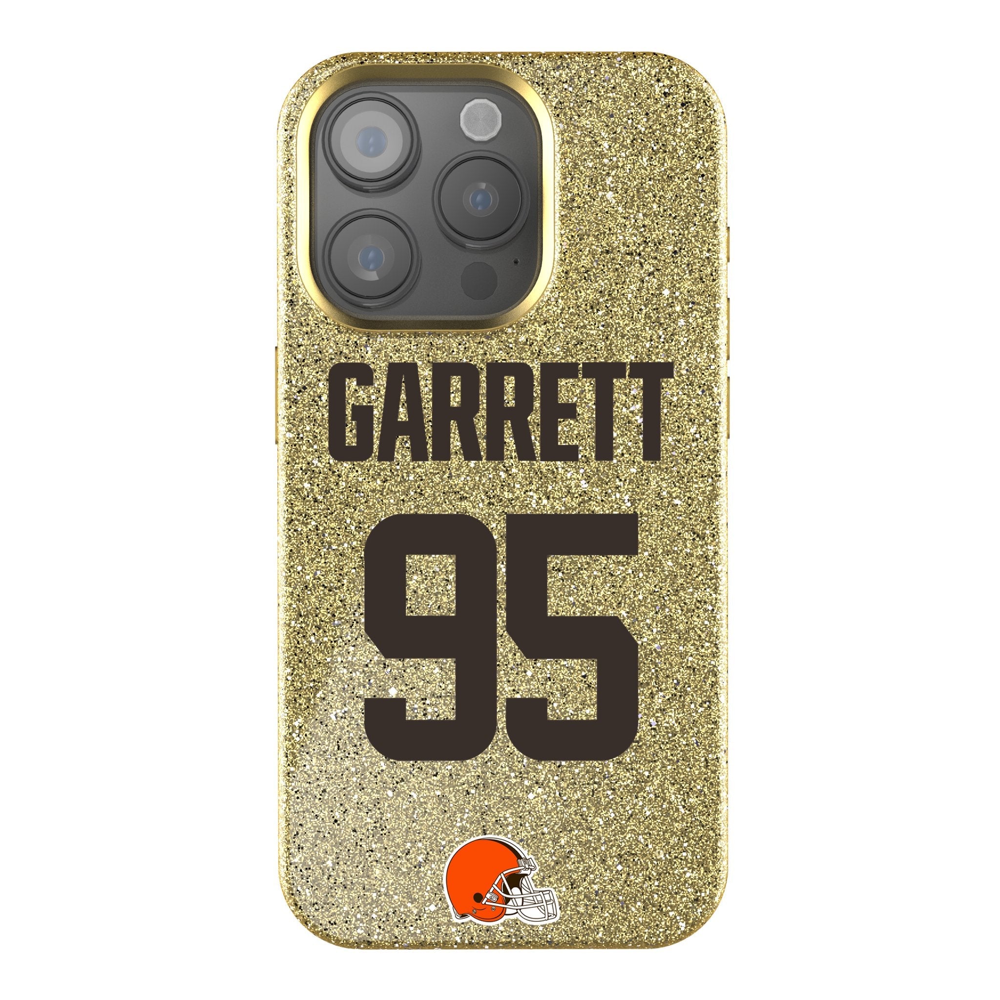 Myles Garrett Cleveland Browns 95 Ready Bling Phone Case - Sports Gifts, Sports Memorabilia, Sports Collectibles, Fan Shop