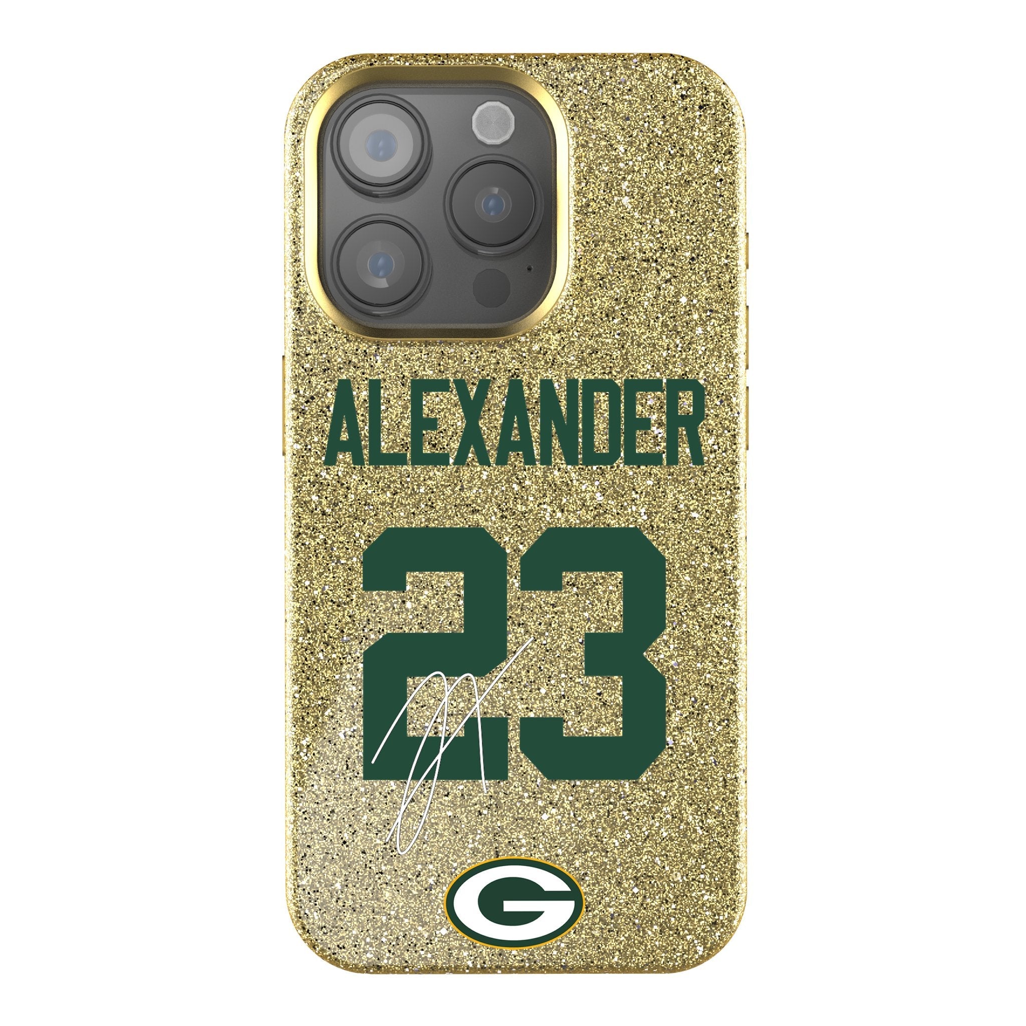Jaire Alexander Green Bay Packers 23 Ready Bling Phone Case - Sports Gifts, Sports Memorabilia, Sports Collectibles, Fan Shop