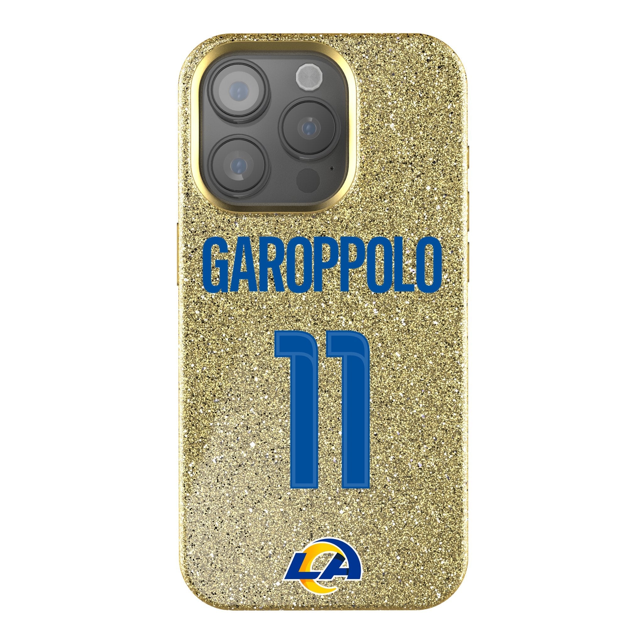 Jimmy Garoppolo Los Angeles Rams 11 Ready Bling Phone Case - Sports Gifts, Sports Memorabilia, Sports Collectibles, Fan Shop