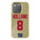 Jevon Holland New York Giants 8 Game Tactic Bling Phone Case for Apple iPhone - Sports Gifts, Sports Memorabilia, Sports Collectibles, Fan Shop