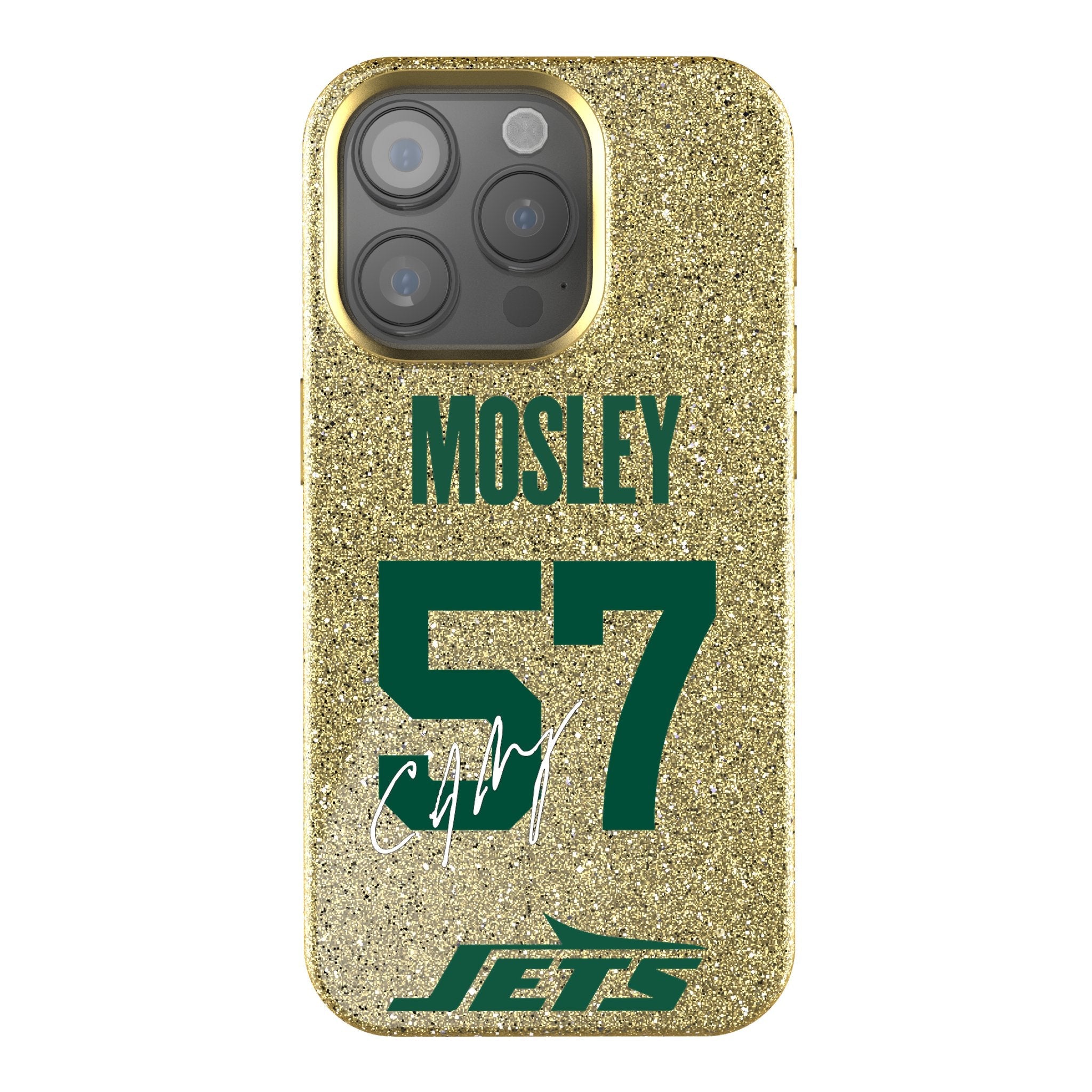 C.J. Mosley New York Jets 57 Ready Bling Phone Case - Sports Gifts, Sports Memorabilia, Sports Collectibles, Fan Shop