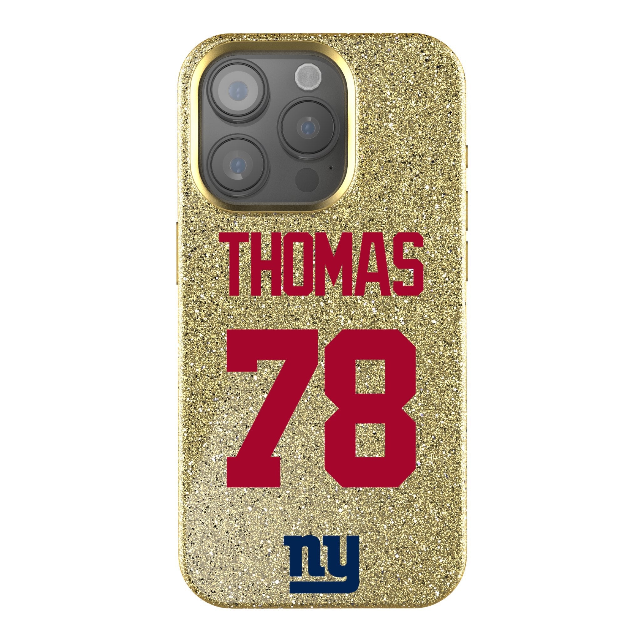 Andrew Thomas New York Giants 78 Ready Bling Phone Case - Sports Gifts, Sports Memorabilia, Sports Collectibles, Fan Shop