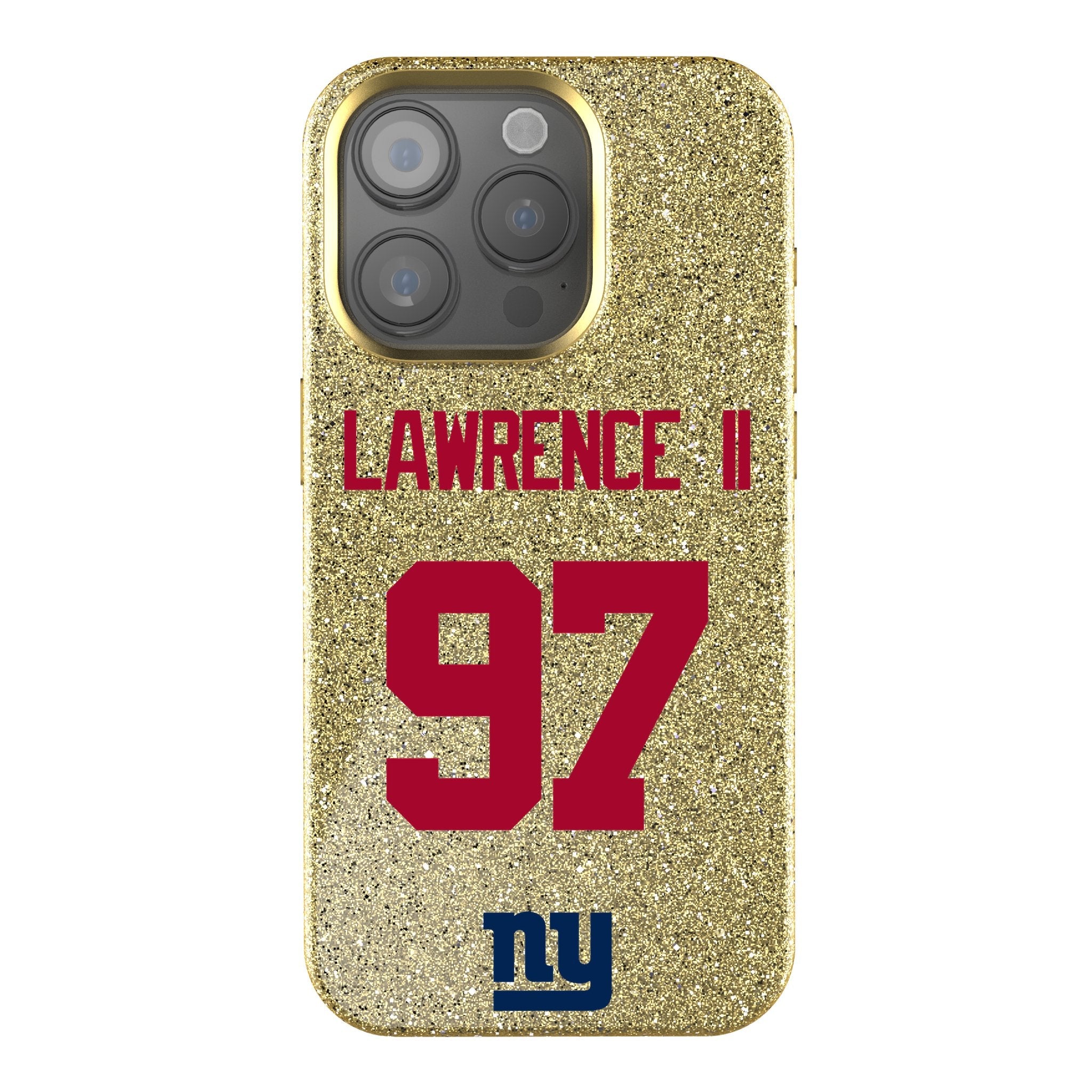Dexter Lawrence II New York Giants 97 Ready Bling Phone Case - Sports Gifts, Sports Memorabilia, Sports Collectibles, Fan Shop