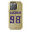 Javon Hargrave Minnesota Vikings 98 Game Tactic Bling Phone Case for Apple iPhone - Sports Gifts, Sports Memorabilia, Sports Collectibles, Fan Shop