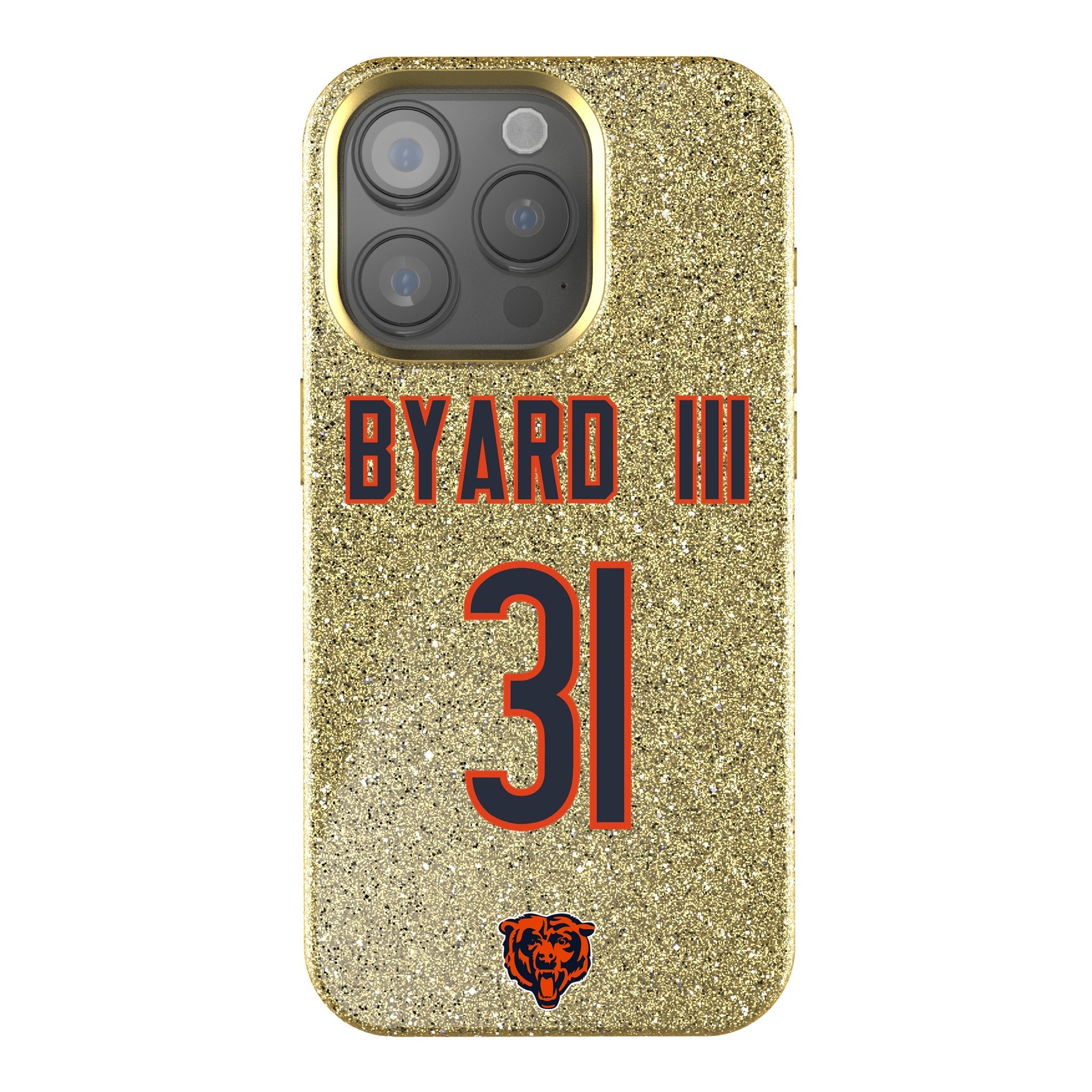 Kevin Byard III Chicago Bears 31 Ready Bling Phone Case - Sports Gifts, Sports Memorabilia, Sports Collectibles, Fan Shop