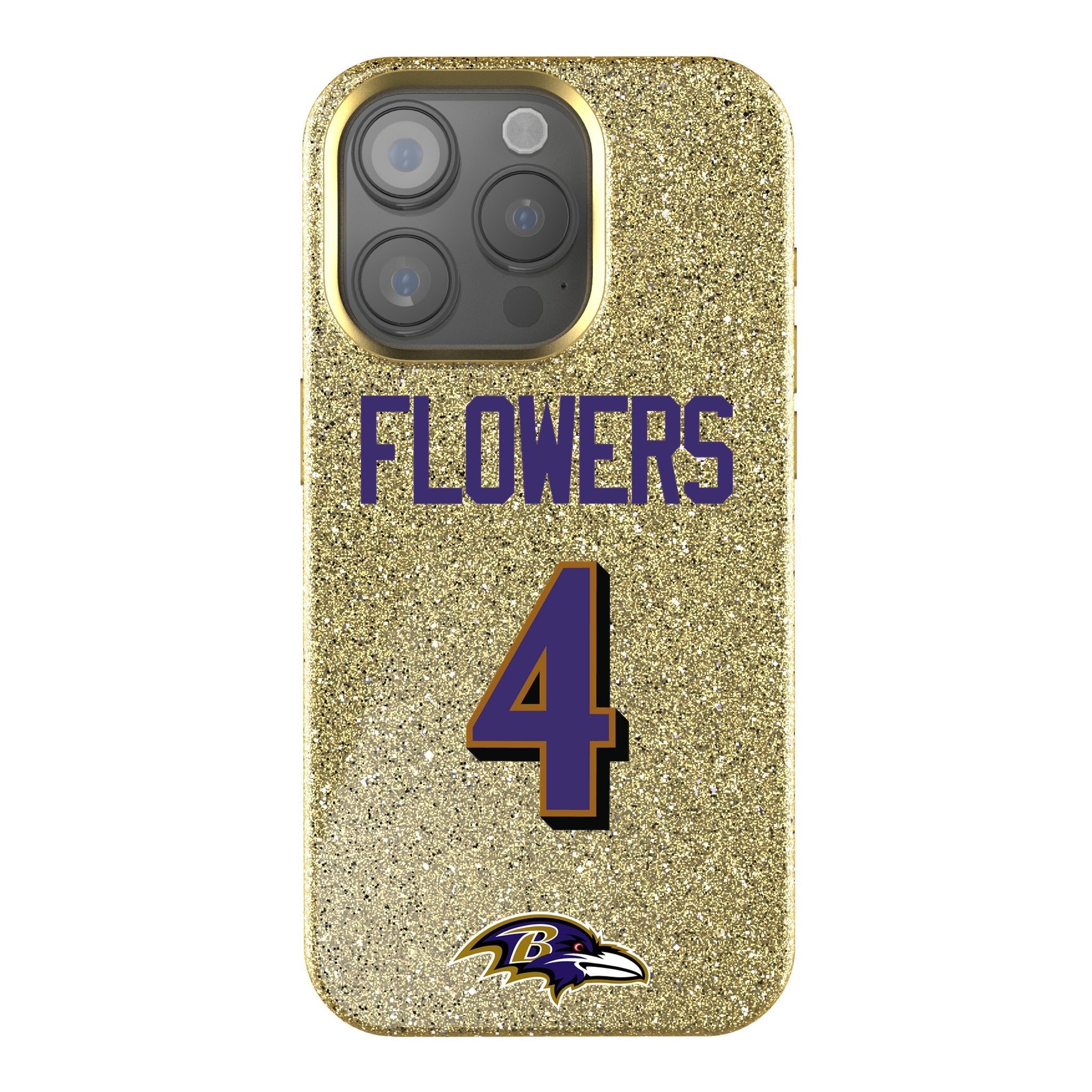 Zay Flowers Baltimore Ravens 4 Ready Bling Phone Case - Sports Gifts, Sports Memorabilia, Sports Collectibles, Fan Shop