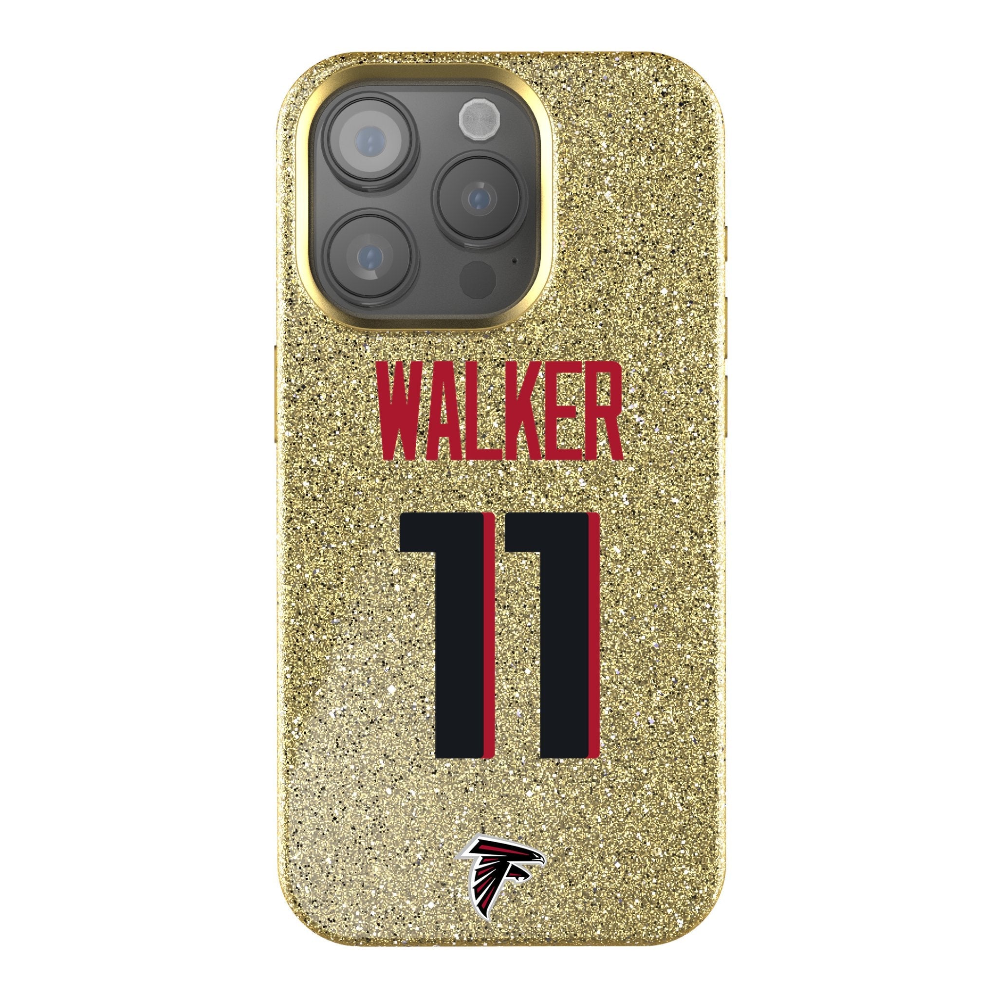 Jalon Walker Atlanta Falcons 11 Game Tactic Bling Phone Case for Apple iPhone - Sports Gifts, Sports Memorabilia, Sports Collectibles, Fan Shop