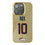 Bo Nix Denver Broncos 10 Game Tactic Bling Phone Case for Apple iPhone - Sports Gifts, Sports Memorabilia, Sports Collectibles, Fan Shop