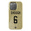 Tyler Shough New Orleans Saints 6 Game Tactic Bling Phone Case for Apple iPhone - Sports Gifts, Sports Memorabilia, Sports Collectibles, Fan Shop