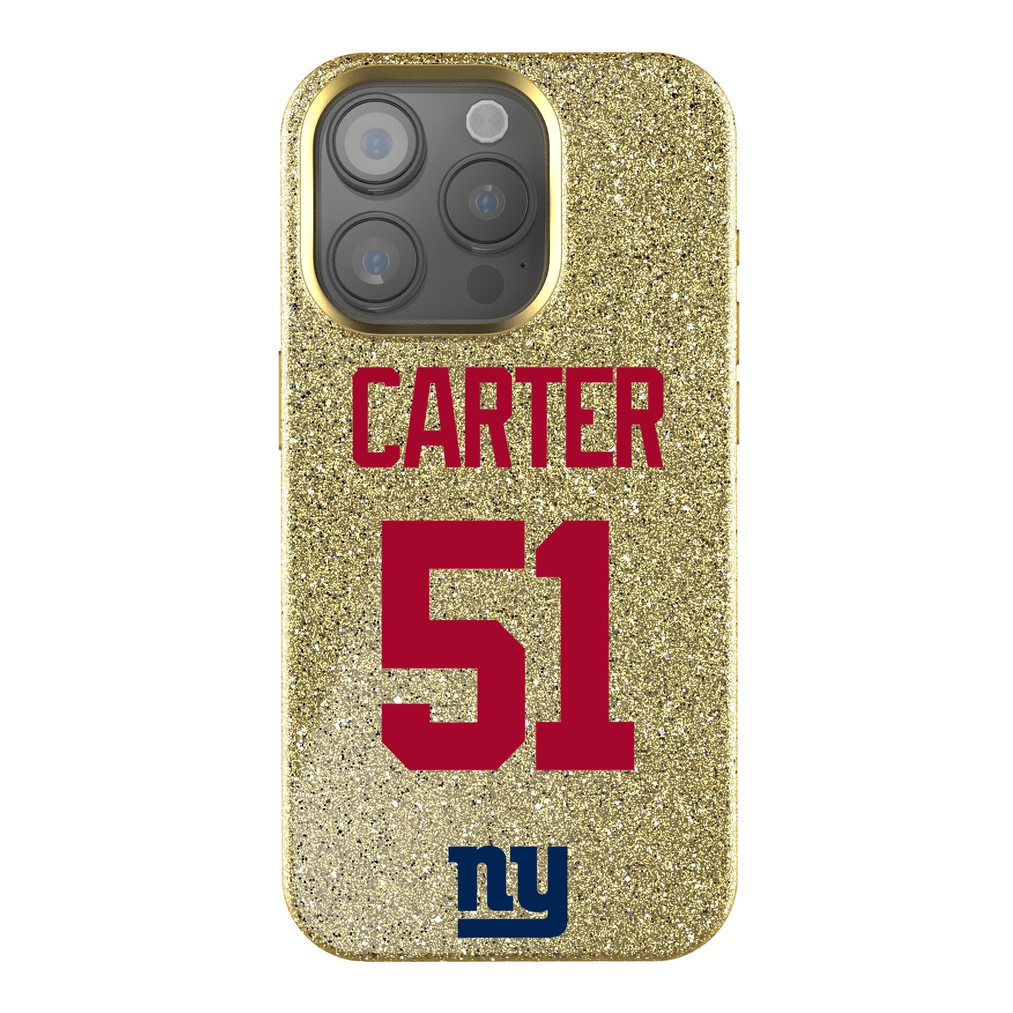 Abdul Carter New York Giants 51 Game Tactic Bling Phone Case for Apple iPhone - Sports Gifts, Sports Memorabilia, Sports Collectibles, Fan Shop