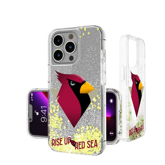 Arizona Cardinals 2024 Illustrated Limited Edition Glitter Phone Case-0