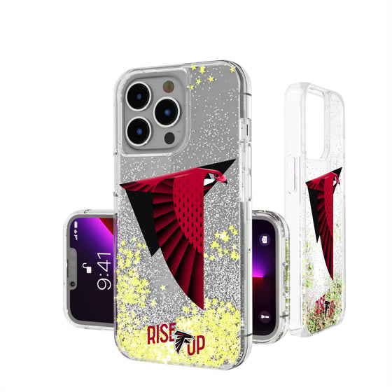 Atlanta Falcons 2024 Illustrated Limited Edition Glitter Phone Case-0