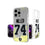 Kolton Miller Las Vegas Raiders 74 Ready Glitter Phone Case - Sports Gifts, Sports Memorabilia, Sports Collectibles, Fan Shop
