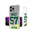 C.J. Mosley New York Jets 57 Ready Glitter Phone Case - Sports Gifts, Sports Memorabilia, Sports Collectibles, Fan Shop