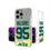 Quinnen Williams New York Jets 95 Ready Glitter Phone Case - Sports Gifts, Sports Memorabilia, Sports Collectibles, Fan Shop