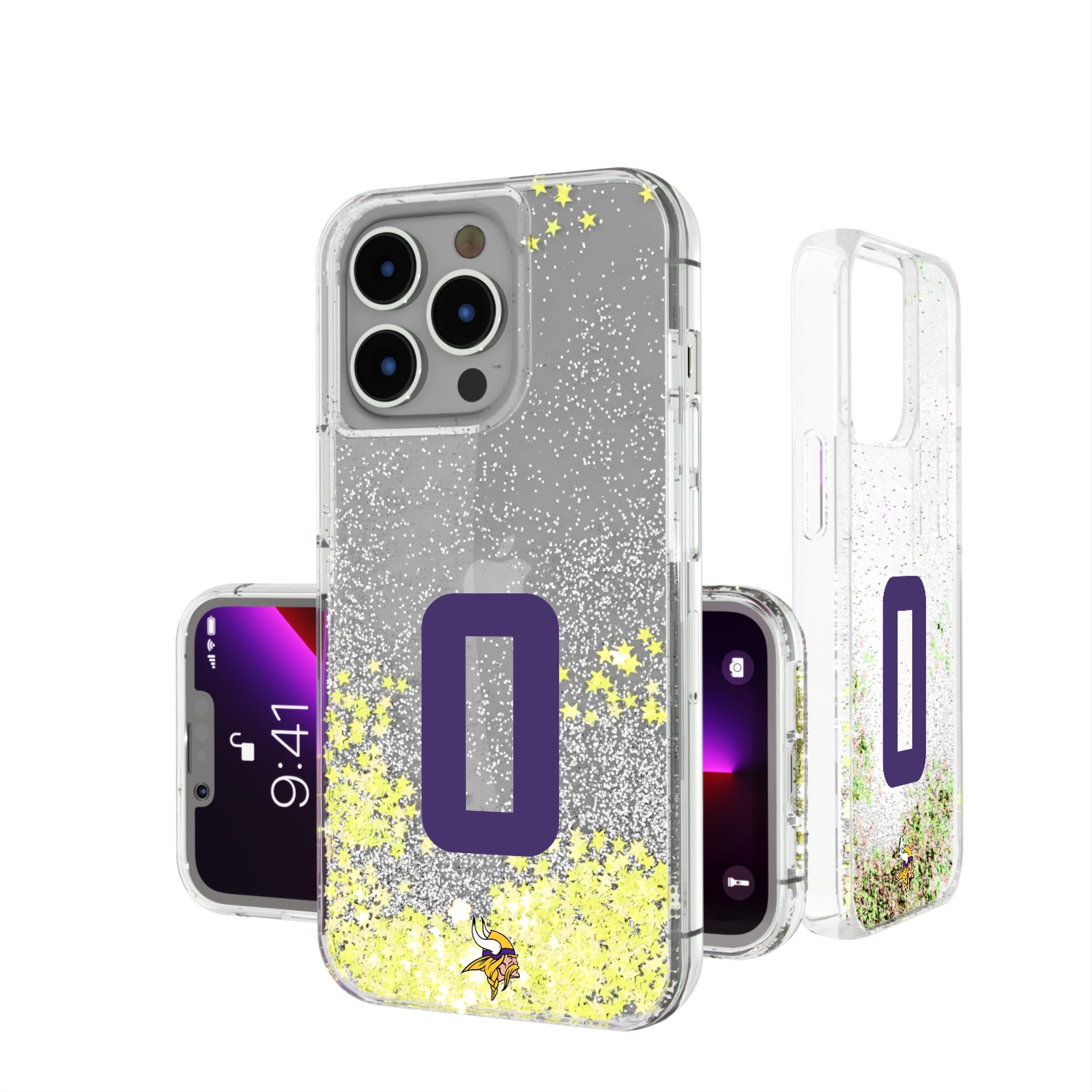 Ivan Pace Jr. Minnesota Vikings 0 Ready Glitter Phone Case - Sports Gifts, Sports Memorabilia, Sports Collectibles, Fan Shop