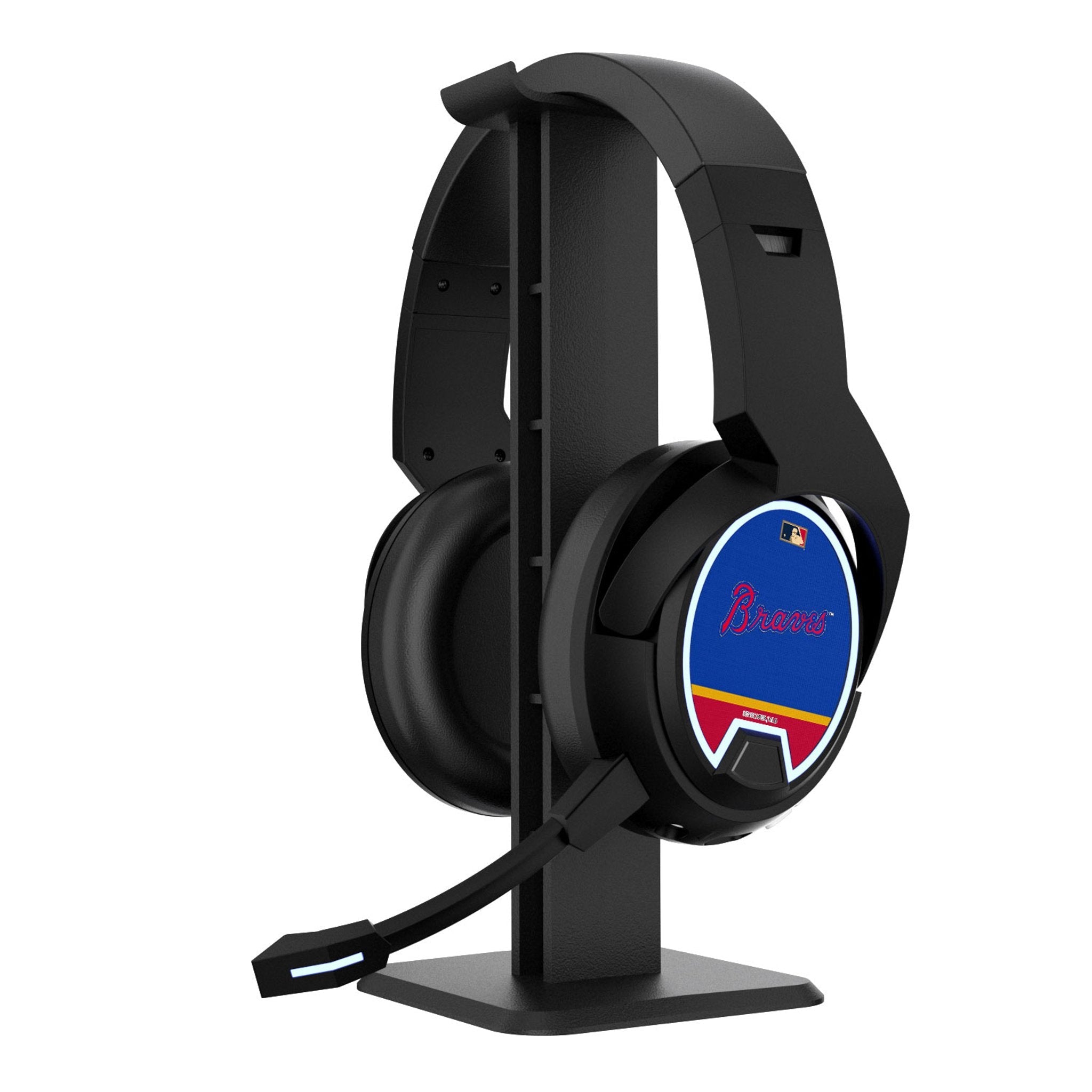 Atlanta Braves Home 2012 - Cooperstown Collection Stripe Gaming Headphones - Sports Gifts, Sports Memorabilia, Sports Collectibles, Fan Shop