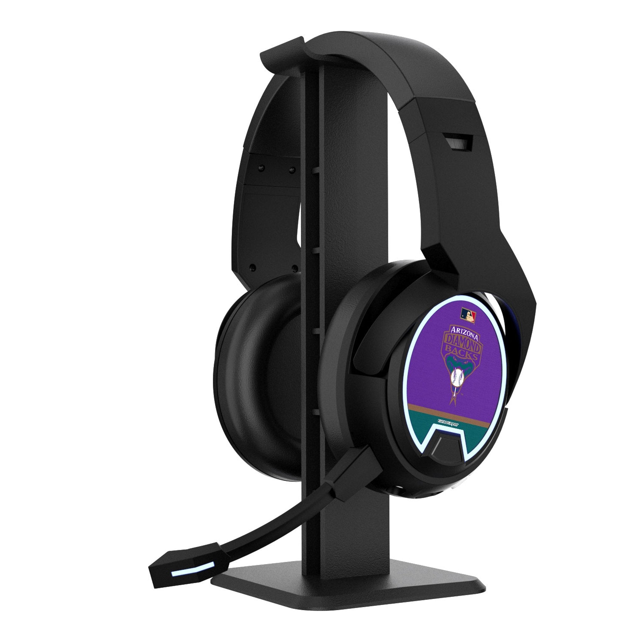 Arizona Diamondbacks 1999-2006 - Cooperstown Collection Stripe Gaming Headphones - Sports Gifts, Sports Memorabilia, Sports Collectibles, Fan Shop