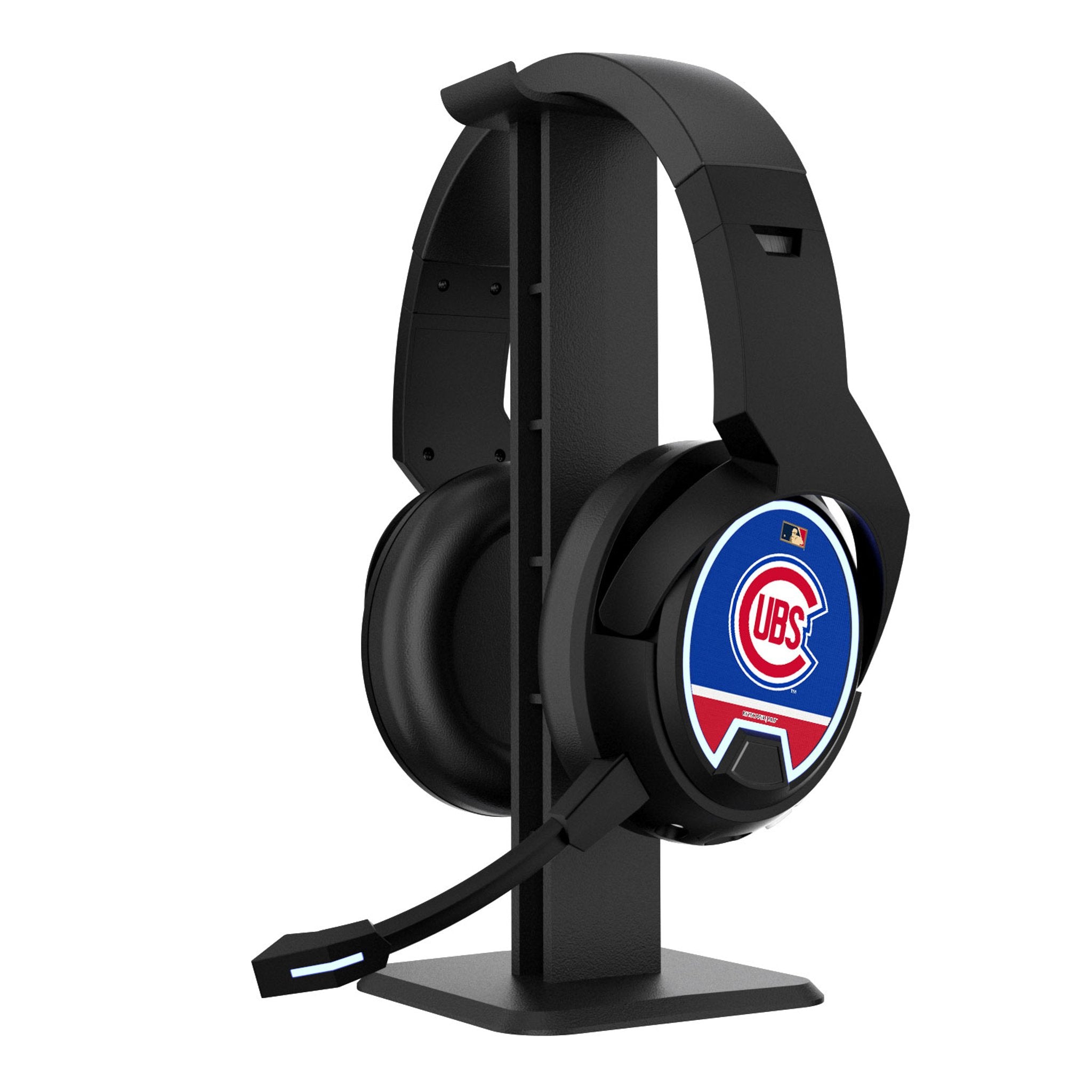 Chicago Cubs 1948-1956 - Cooperstown Collection Stripe Gaming Headphones - Sports Gifts, Sports Memorabilia, Sports Collectibles, Fan Shop