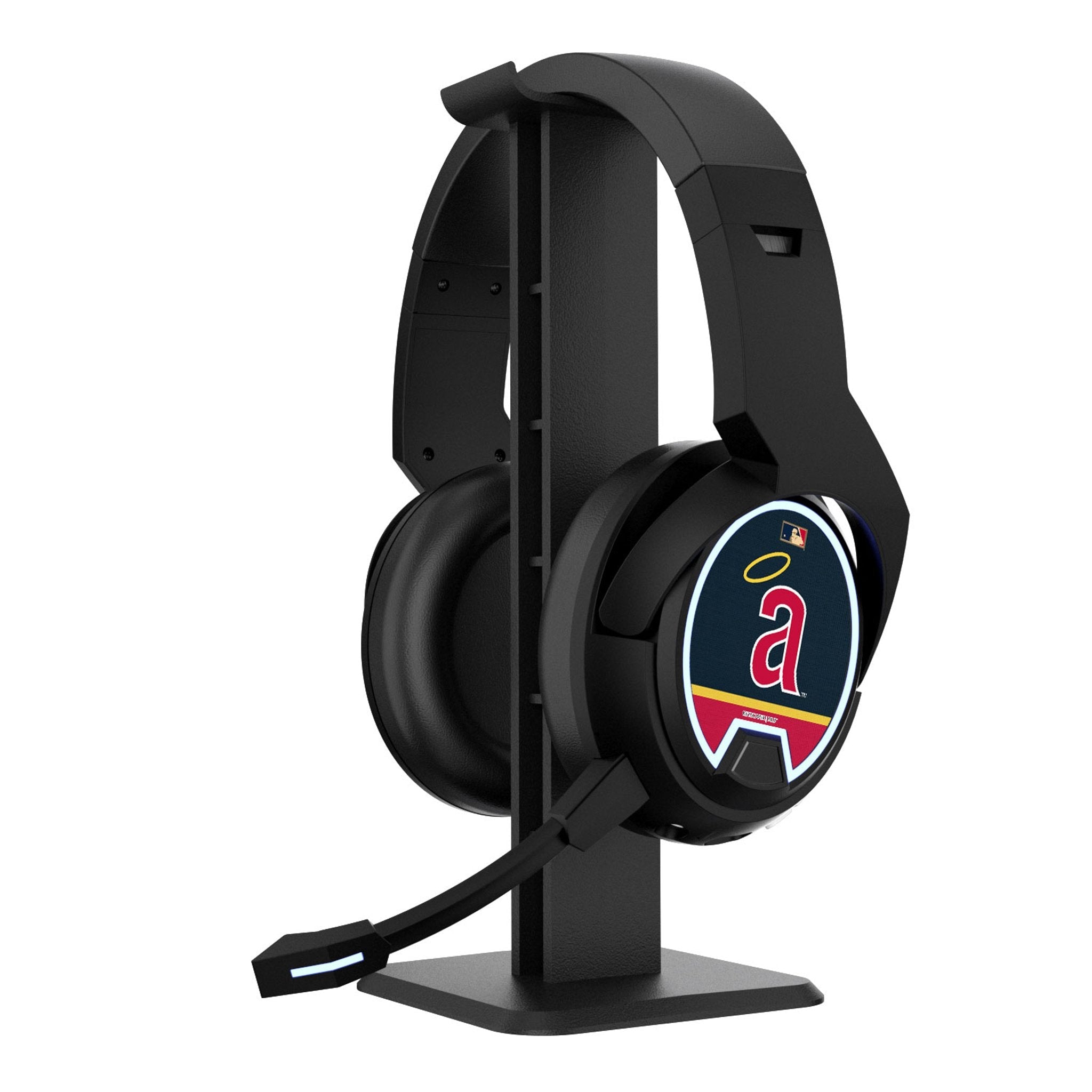 LA Angels 1971 - Cooperstown Collection Stripe Gaming Headphones - Sports Gifts, Sports Memorabilia, Sports Collectibles, Fan Shop