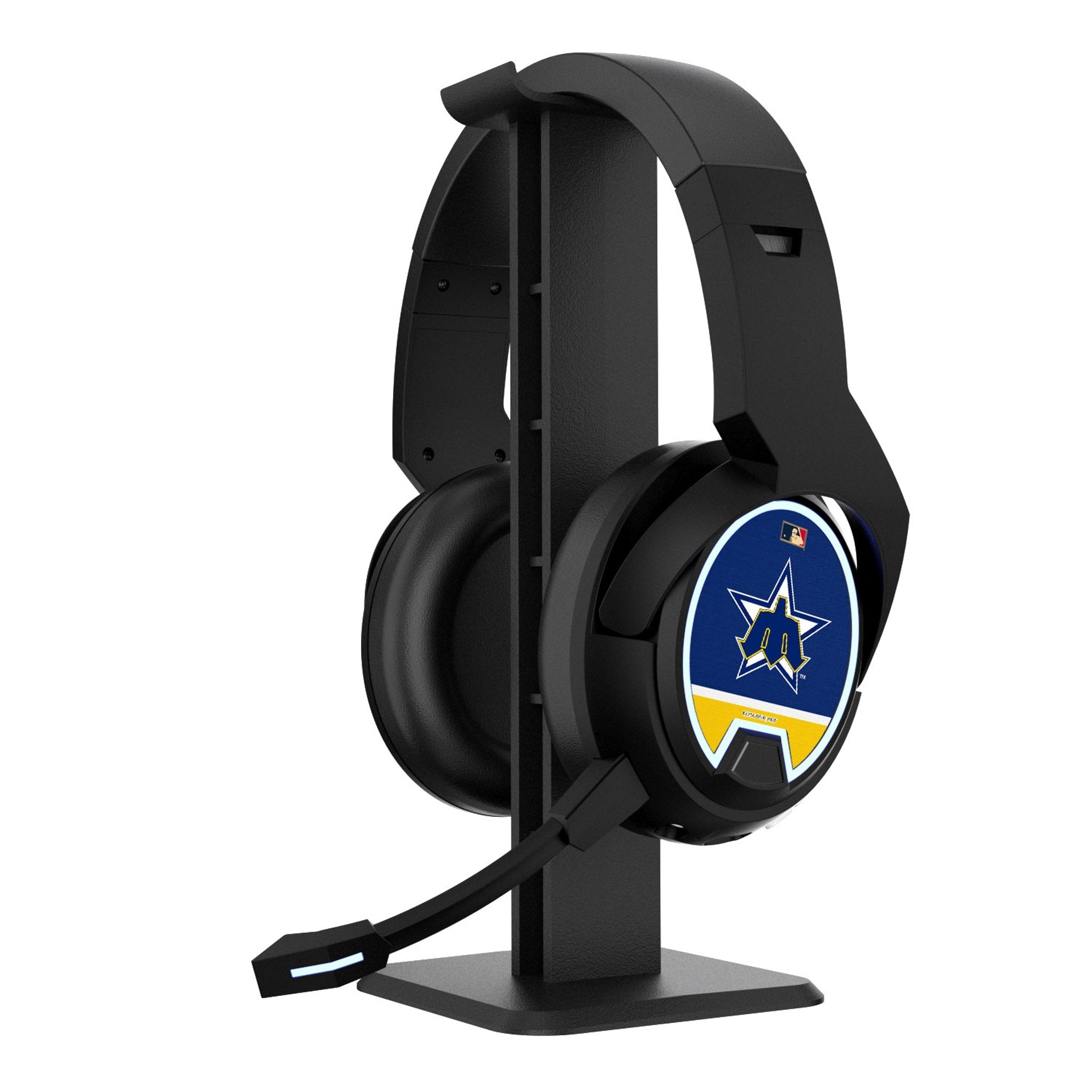 Seattle Mariners 1981-1986 - Cooperstown Collection Stripe Gaming Headphones - Sports Gifts, Sports Memorabilia, Sports Collectibles, Fan Shop