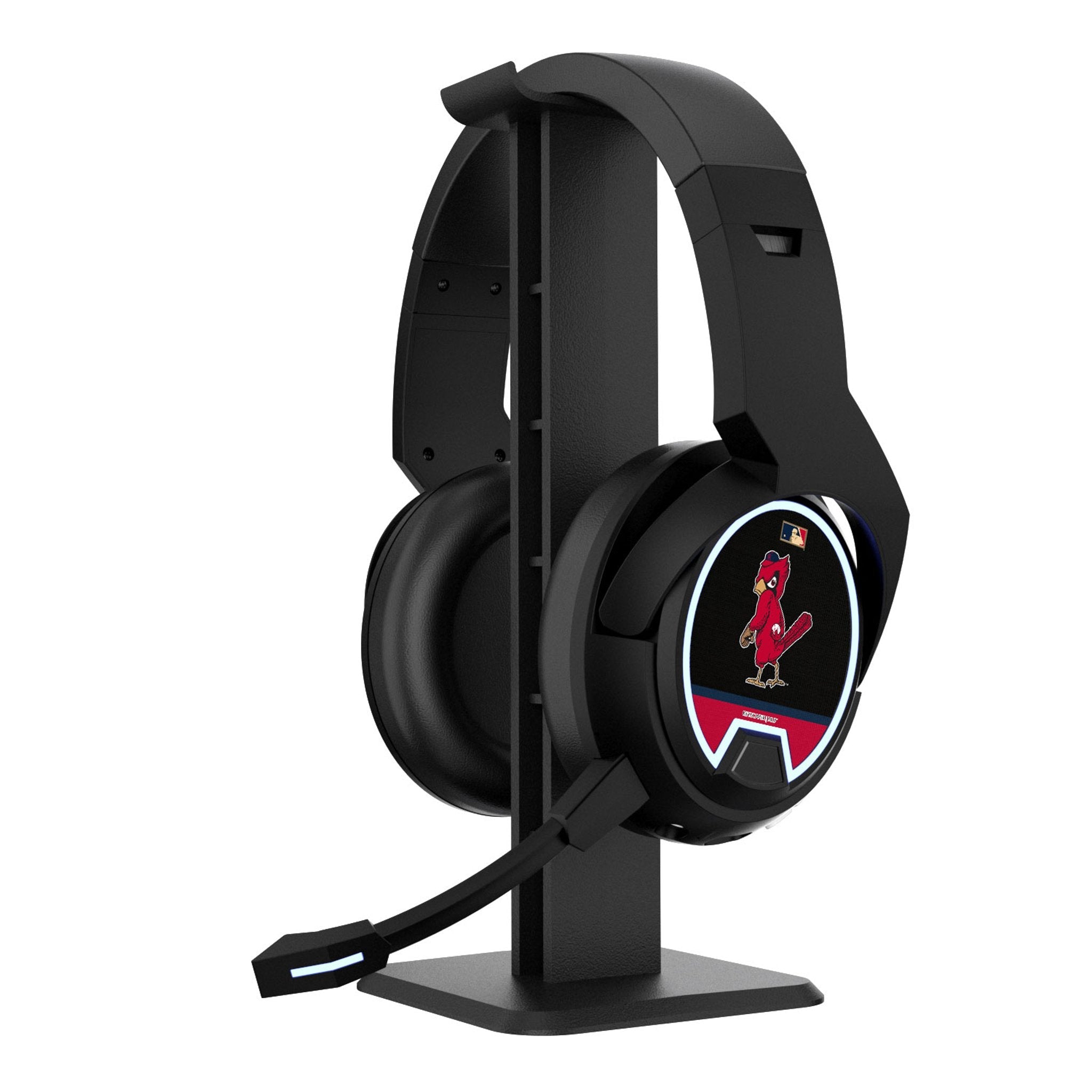 St Louis Cardinals 1950s - Cooperstown Collection Stripe Gaming Headphones - Sports Gifts, Sports Memorabilia, Sports Collectibles, Fan Shop