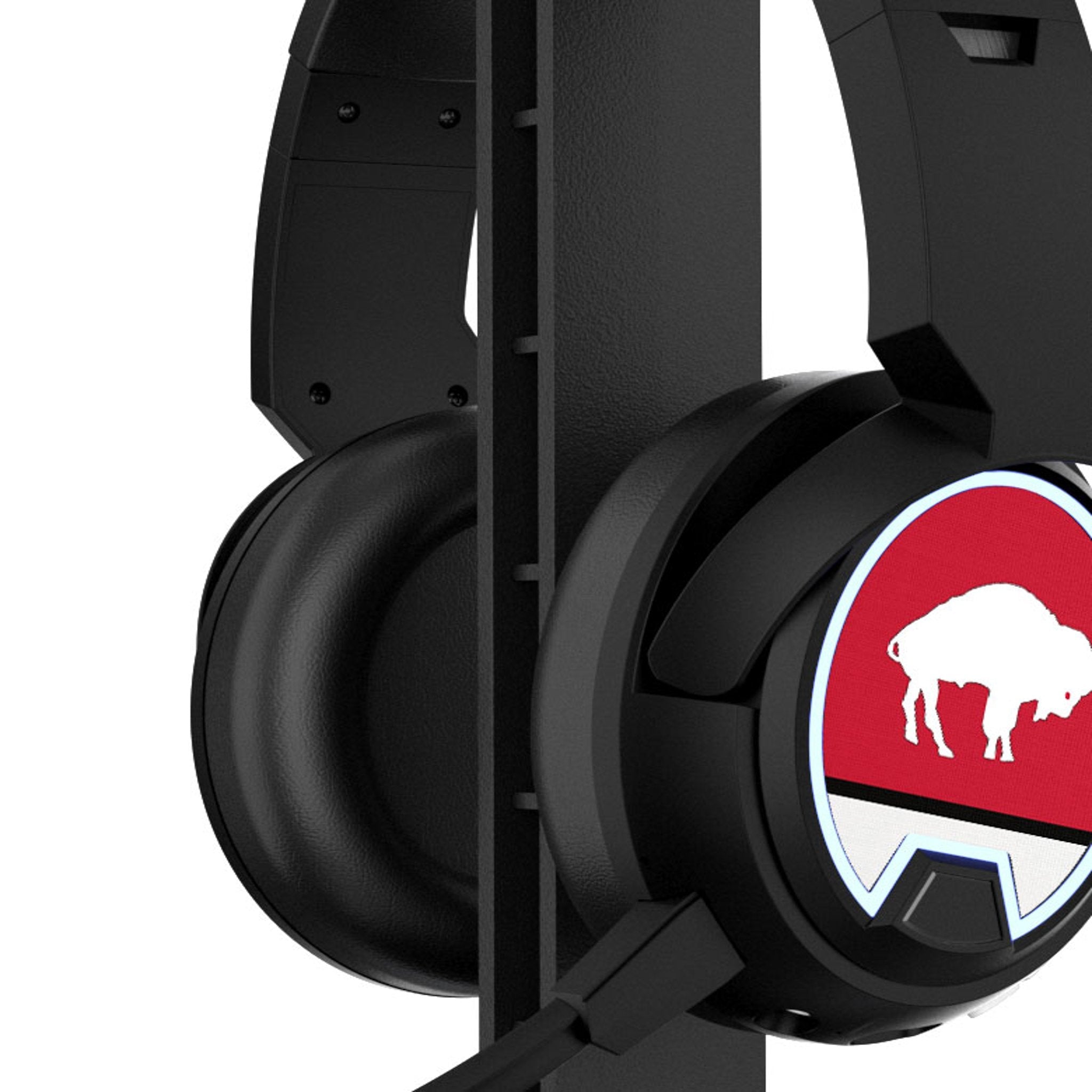 Buffalo Bills Historic Collection Stripe Gaming Headphones - Sports Gifts, Sports Memorabilia, Sports Collectibles, Fan Shop