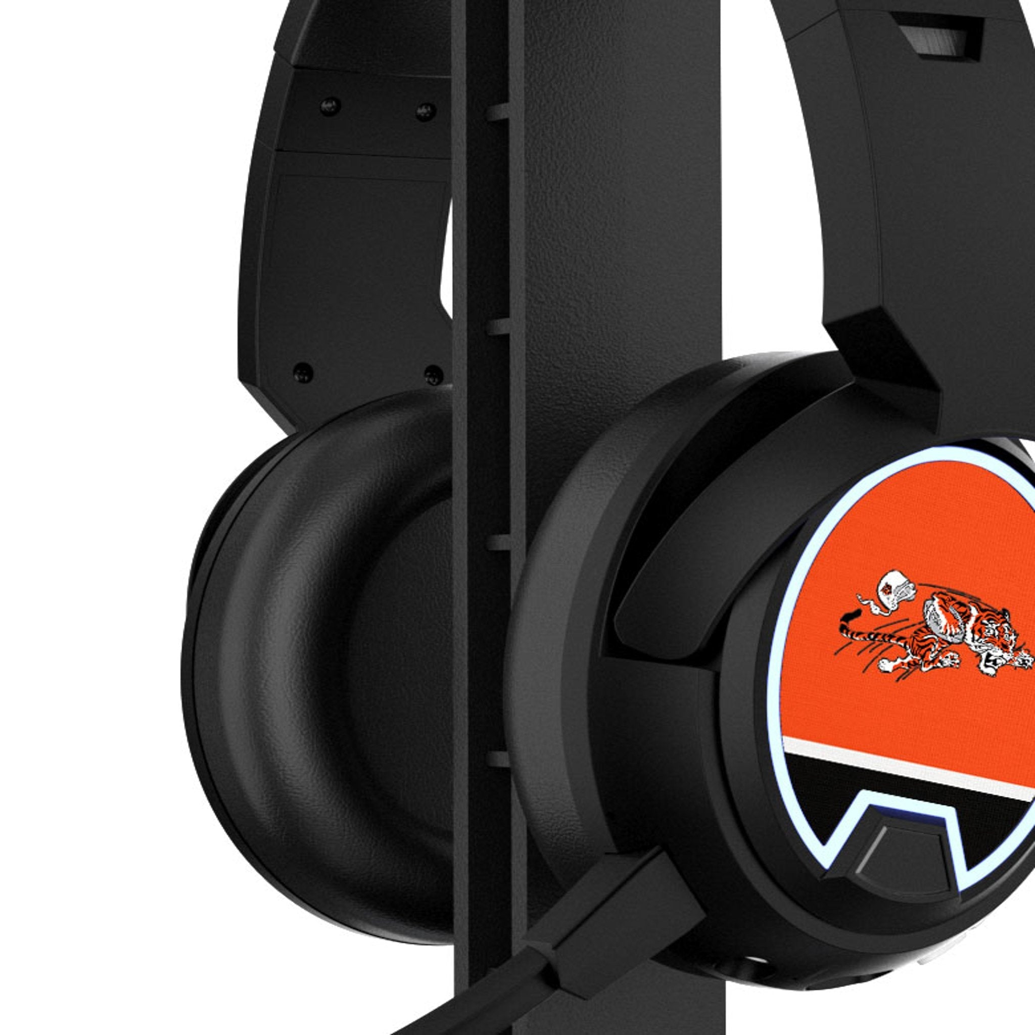 Cincinnati Bengals Historic Collection Stripe Gaming Headphones - Sports Gifts, Sports Memorabilia, Sports Collectibles, Fan Shop