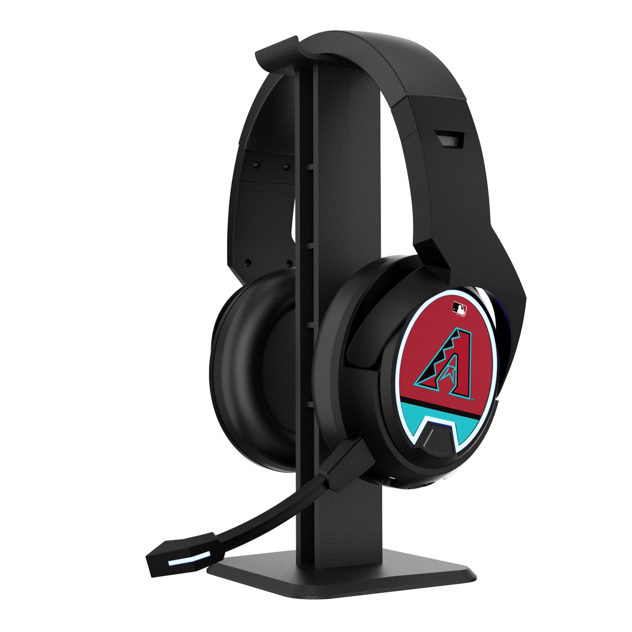 Arizona Diamondbacks Stripe Gaming Headphones - Sports Gifts, Sports Memorabilia, Sports Collectibles, Fan Shop
