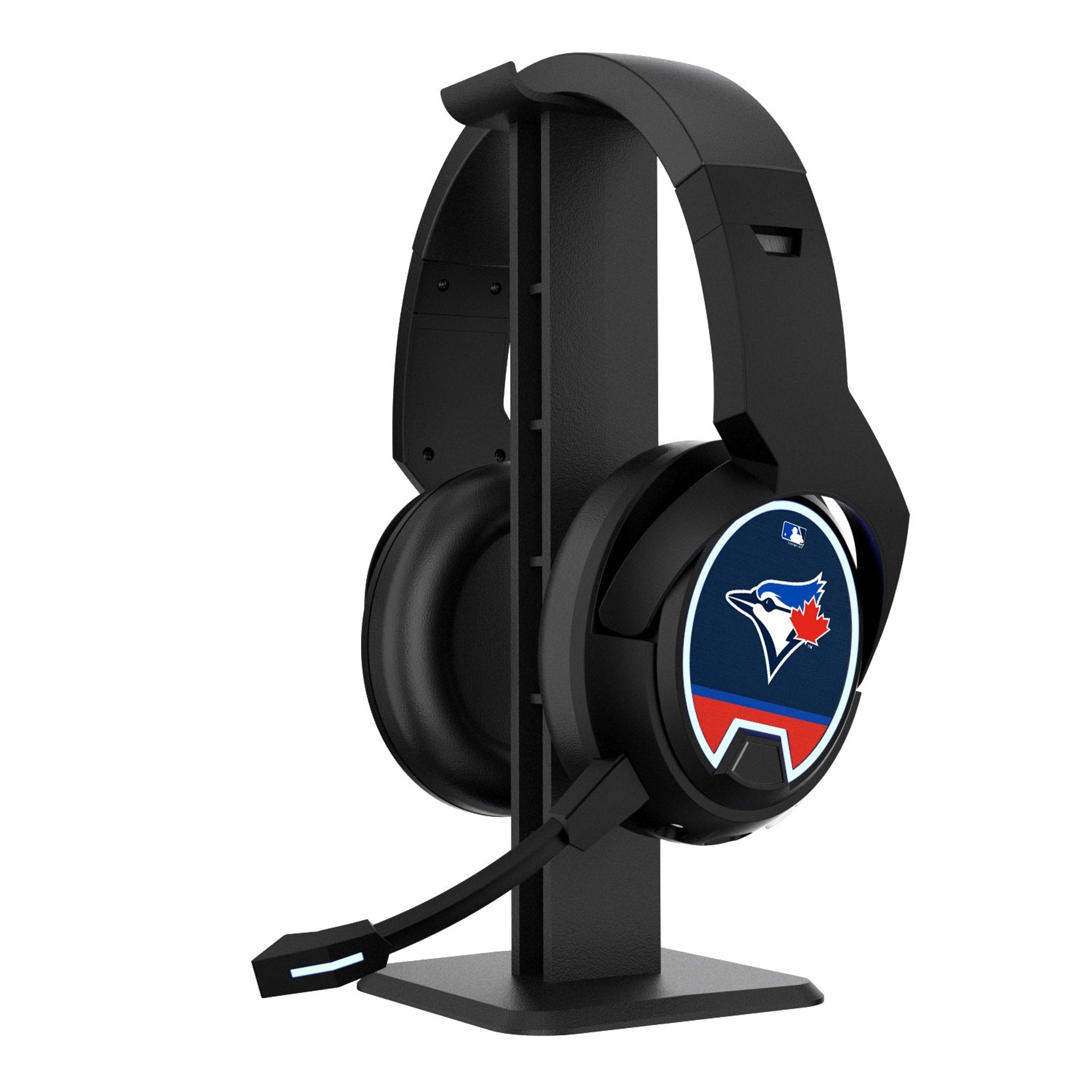 Toronto Blue Jays Stripe Gaming Headphones - Sports Gifts, Sports Memorabilia, Sports Collectibles, Fan Shop