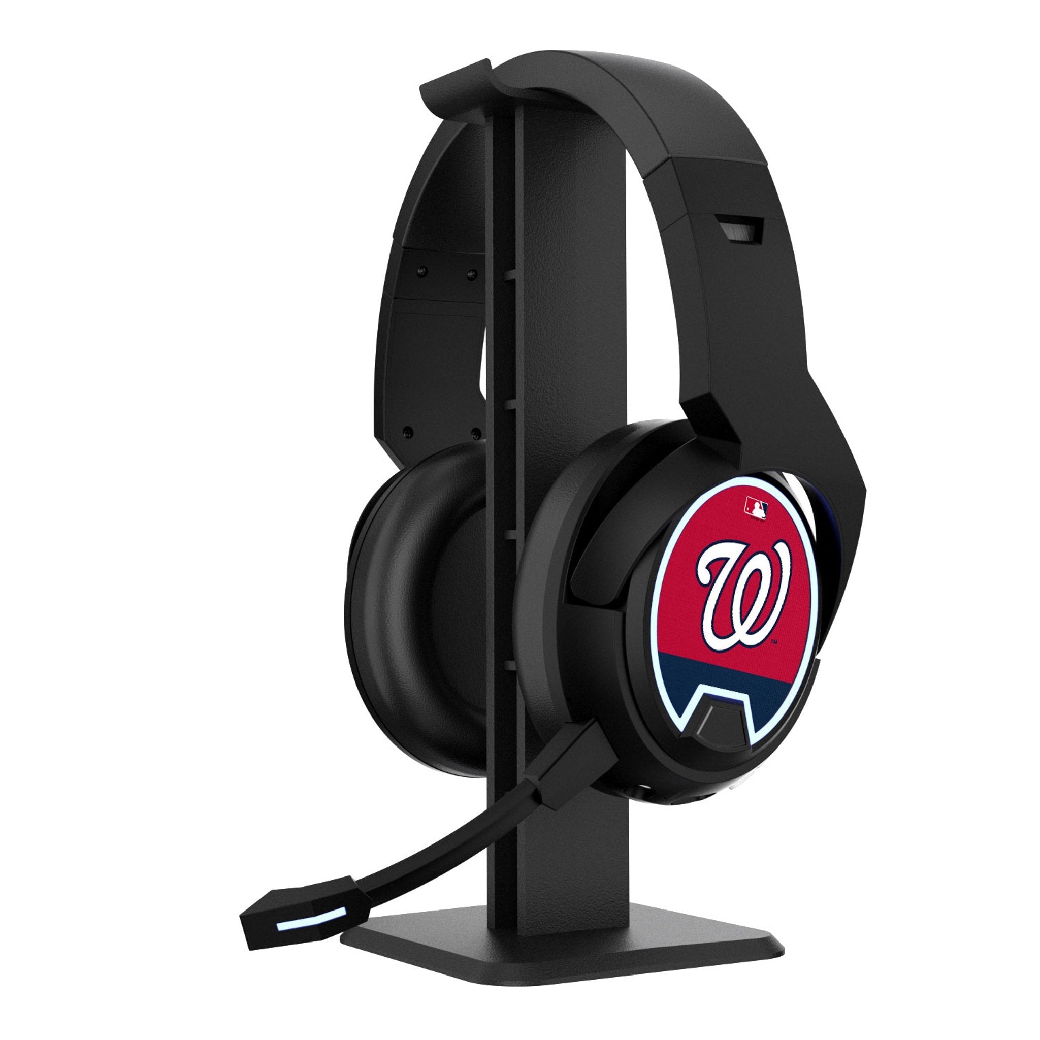 Washington Nationals Stripe Gaming Headphones - Sports Gifts, Sports Memorabilia, Sports Collectibles, Fan Shop