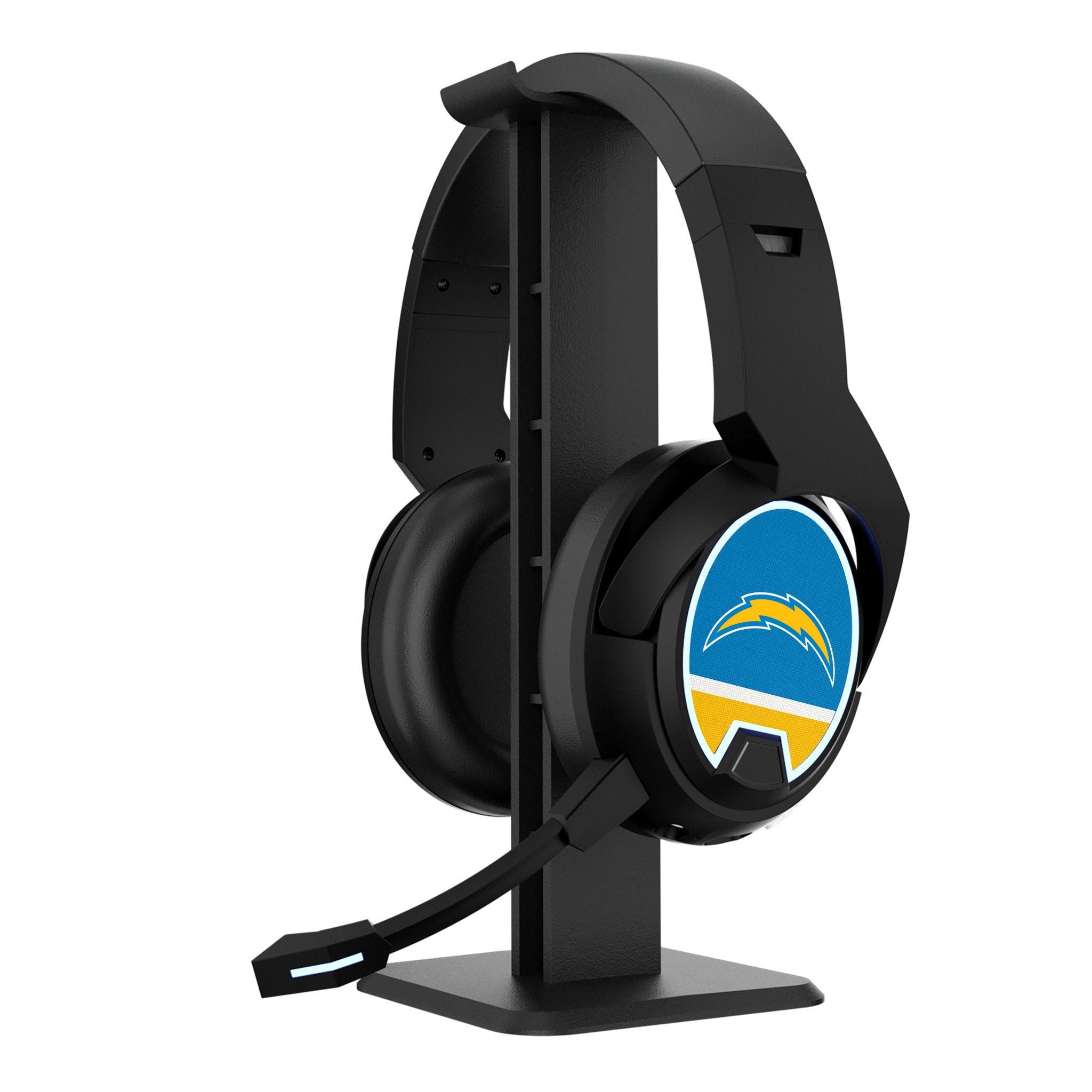 Los Angeles Chargers Stripe Gaming Headphones - Sports Gifts, Sports Memorabilia, Sports Collectibles, Fan Shop