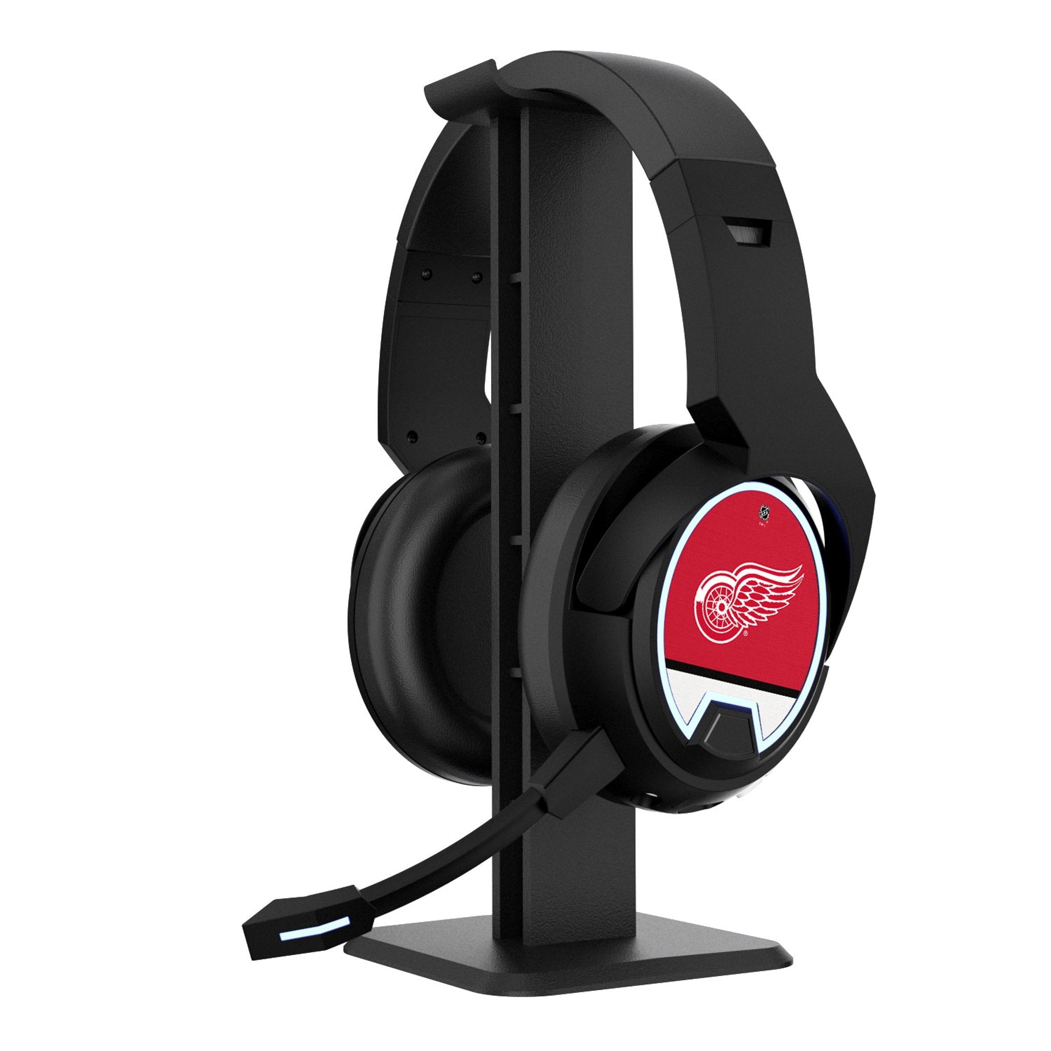 Detroit Red Wings Stripe Gaming Headphones - Sports Gifts, Sports Memorabilia, Sports Collectibles, Fan Shop