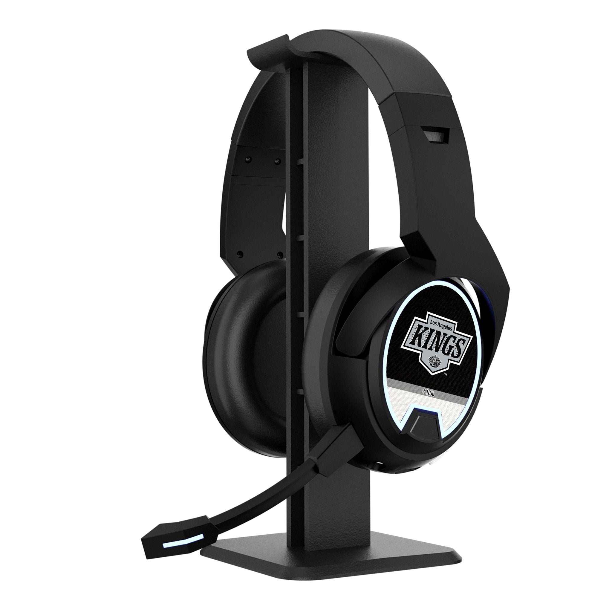 LA Kings Stripe Gaming Headphones - Sports Gifts, Sports Memorabilia, Sports Collectibles, Fan Shop