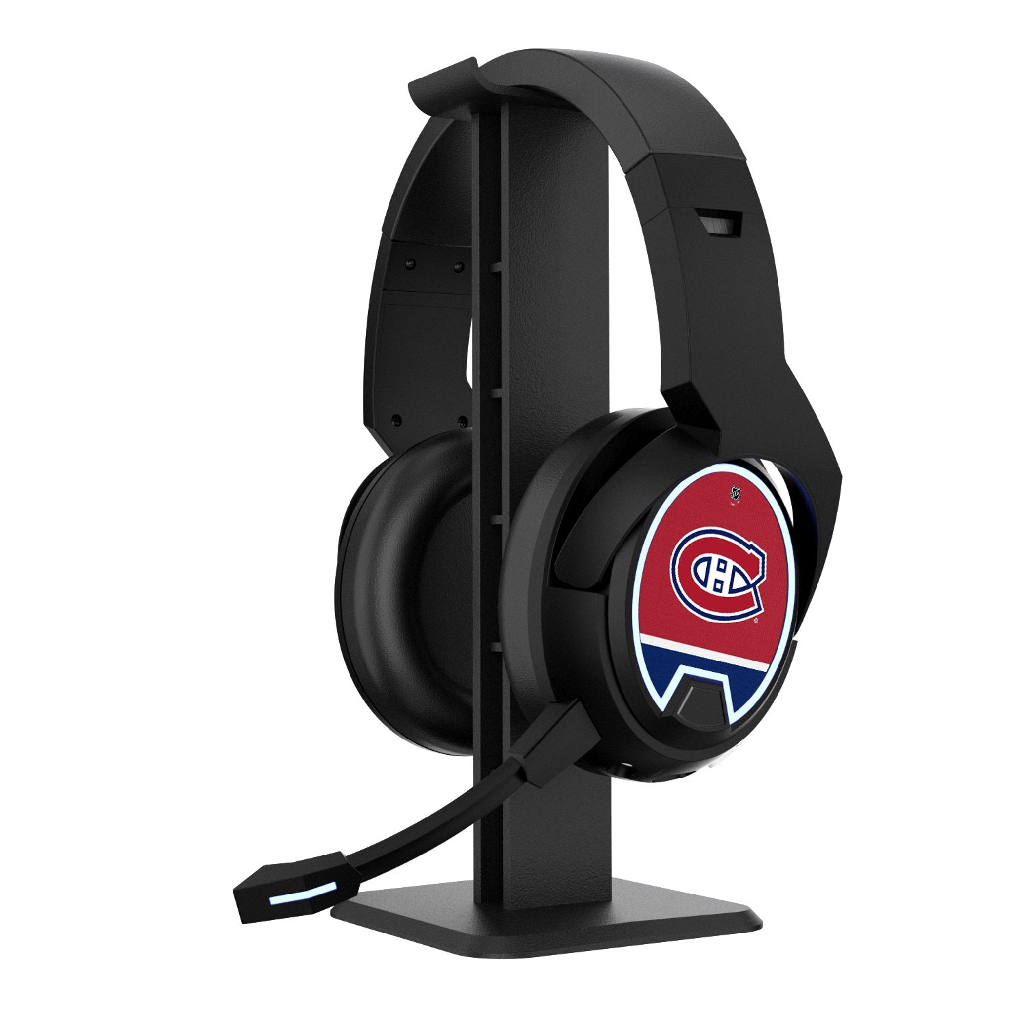 Montreal Canadiens Stripe Gaming Headphones - Sports Gifts, Sports Memorabilia, Sports Collectibles, Fan Shop
