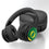 University of Oregon Ducks Stripe Wireless Over-Ear BT Headphones With Case - Sports Gifts, Sports Memorabilia, Sports Collectibles, Fan Shop