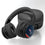 New England Patriots Stripe Wireless Over-Ear BT Headphones With Case - Sports Gifts, Sports Memorabilia, Sports Collectibles, Fan Shop