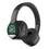 Ohio University Bobcats Stripe Wireless Over-Ear BT Headphones With Case - Sports Gifts, Sports Memorabilia, Sports Collectibles, Fan Shop