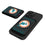 Miami Dolphins 1966-1973 Historic Collection Linen Black Magnetic Credit Card Wallet - Sports Gifts, Sports Memorabilia, Sports Collectibles, Fan Shop