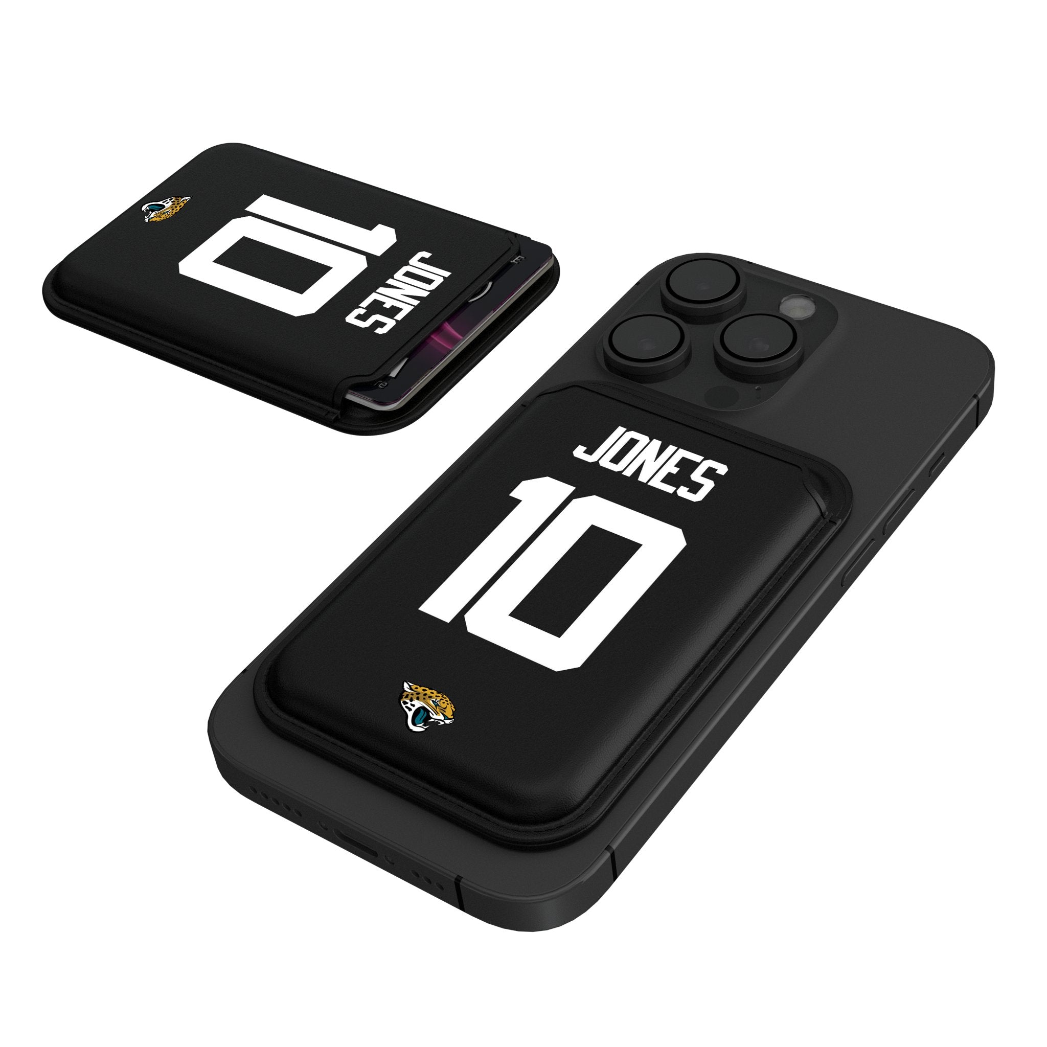 Mac Jones Jacksonville Jaguars 10 Ready Black Magnetic Credit Card Wallet - Sports Gifts, Sports Memorabilia, Sports Collectibles, Fan Shop